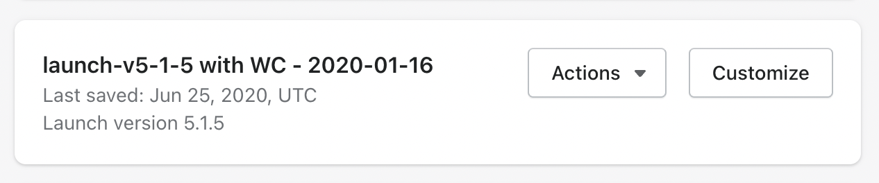 An unpublished theme in the Shopify dasboard with Wholesale Club installed